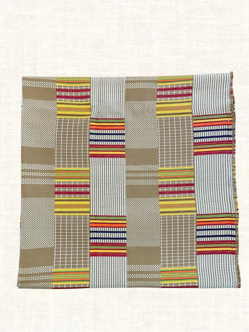 Kente-style Woven Fabric